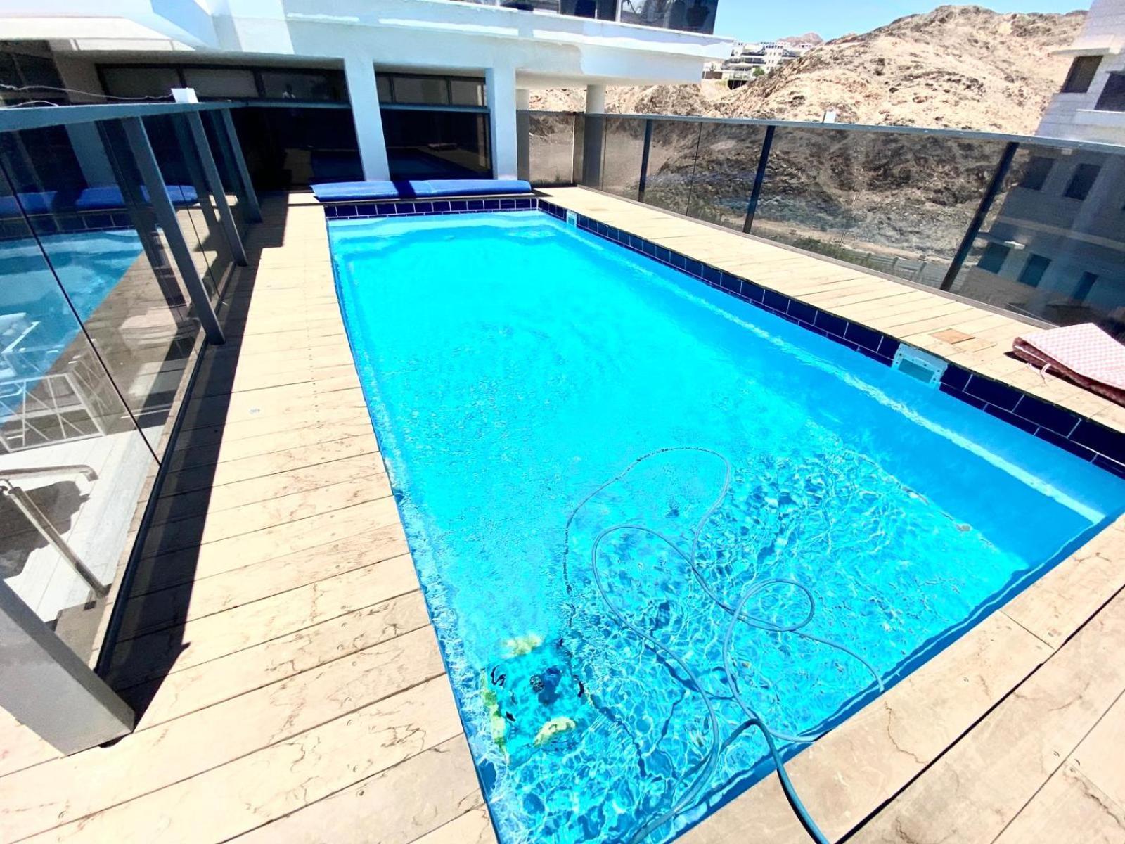 Stunning Penthouse With Sea Views And Private Heated Pool Apartment Eilat Exterior photo
